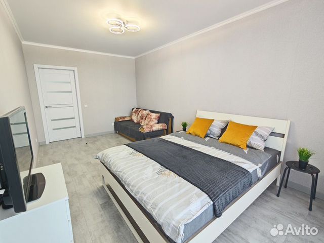 

1-к. квартира, 45 м², 2 кровати