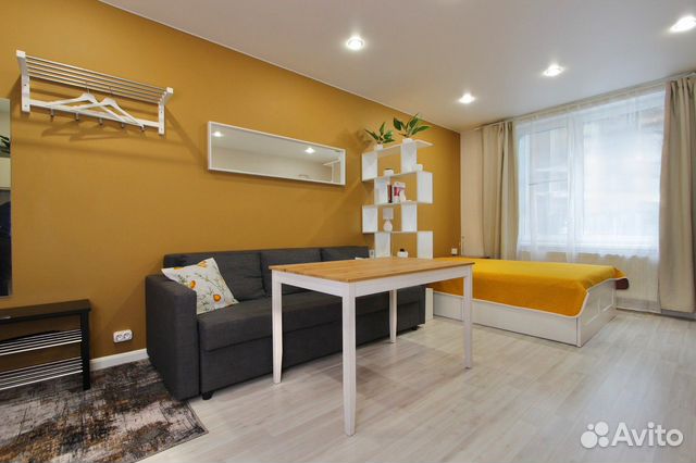 

Квартира-студия, 26 м², 2 кровати