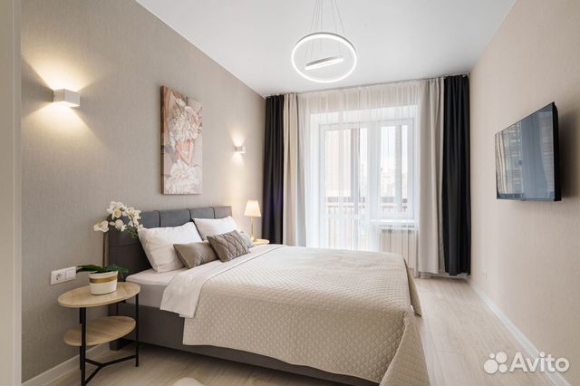 

1-к. квартира, 47 м², 2 кровати