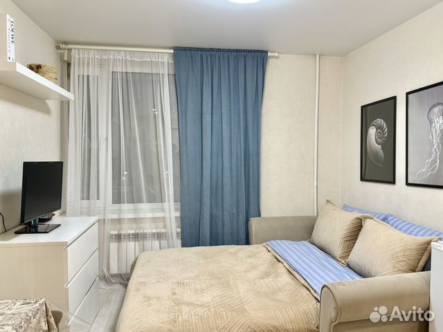 

Квартира-студия, 23 м², 1 кровать