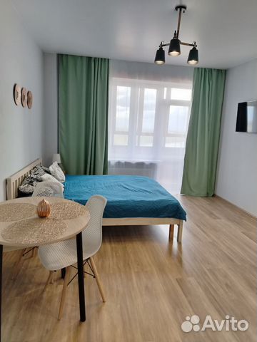 

Квартира-студия, 24 м², 2 кровати