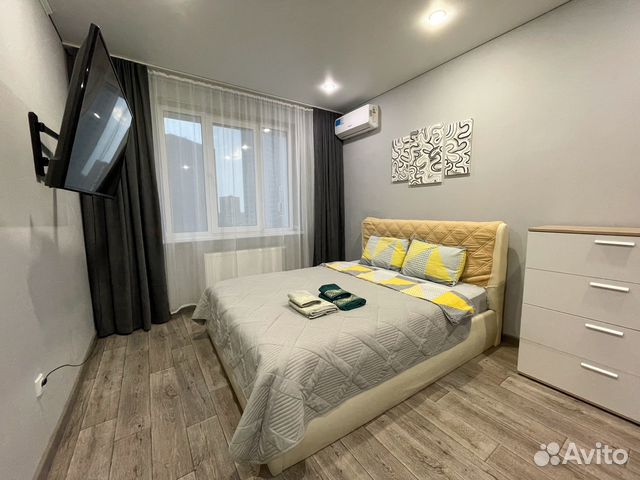 

1-к. квартира, 37 м², 2 кровати