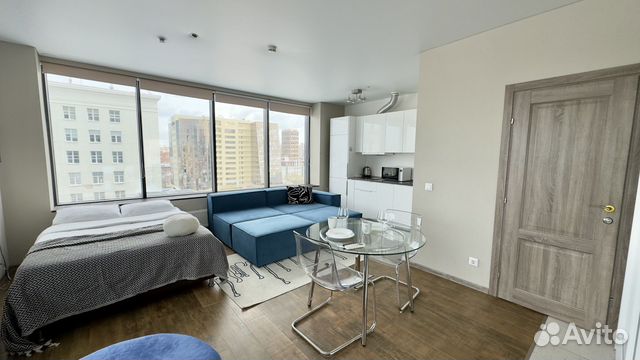 

Квартира-студия, 32 м², 2 кровати