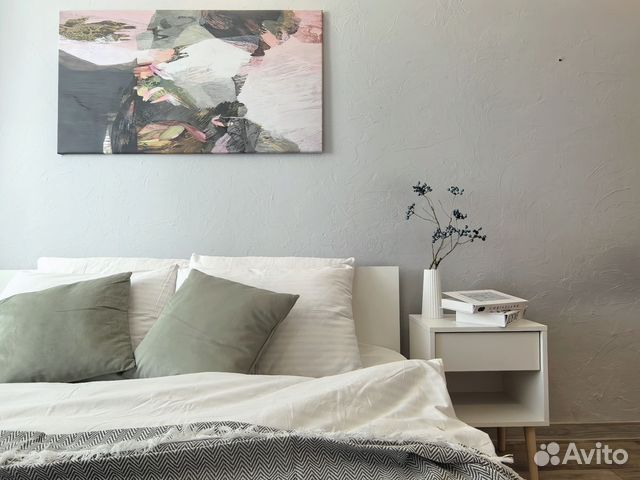 

1-к. квартира, 46 м², 2 кровати