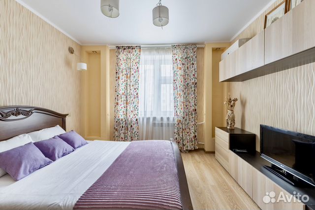 

1-к. квартира, 34 м², 2 кровати