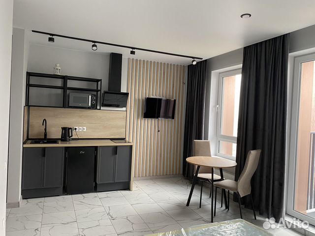 

Квартира-студия, 30 м², 1 кровать