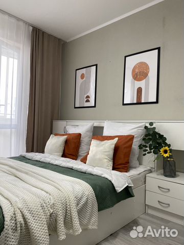 

1-к. квартира, 37 м², 1 кровать