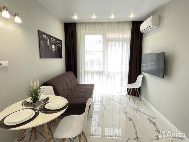 

1-к. квартира, 30 м², 2 кровати