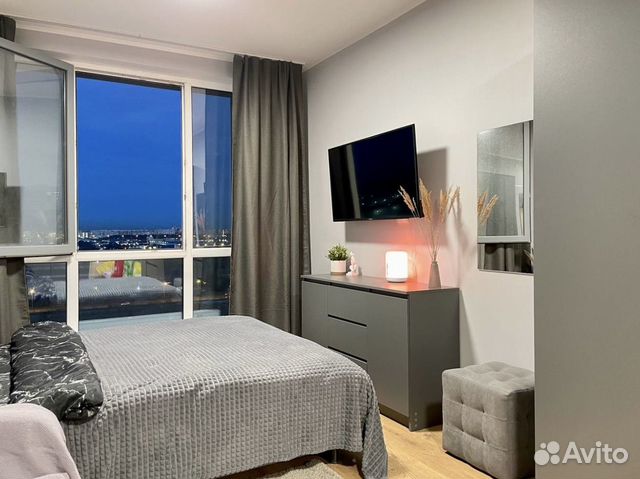 

Квартира-студия, 24 м², 2 кровати