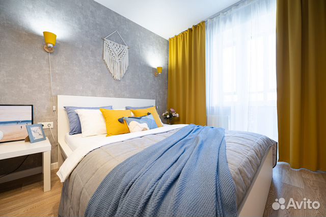 

1-к. квартира, 33 м², 2 кровати