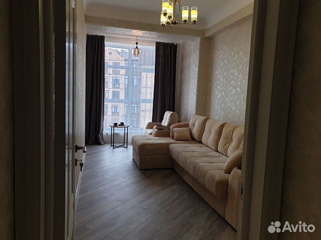 

1-к. квартира, 54 м², 2 кровати