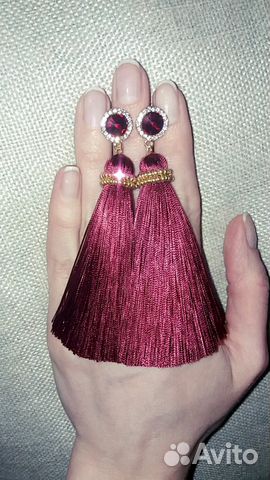 Серьги, бижутерия ручной работы