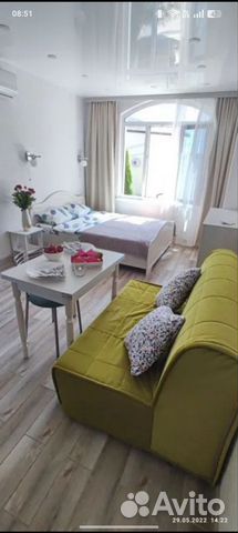 

Квартира-студия, 25 м², 2 кровати