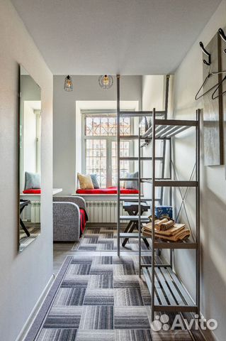 

Квартира-студия, 10 м², 2 кровати