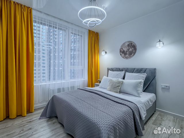 

1-к. квартира, 41 м², 2 кровати