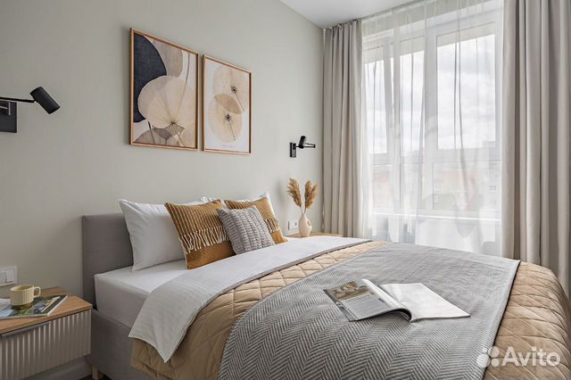 

Квартира-студия, 32 м², 1 кровать