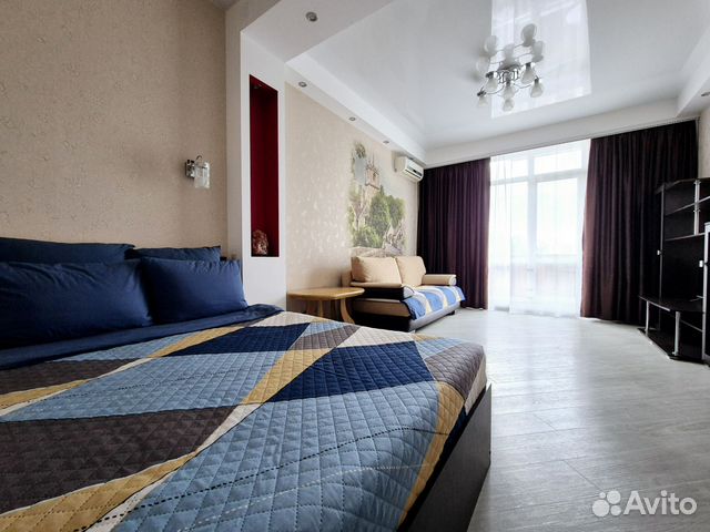 

Квартира-студия, 55 м², 2 кровати