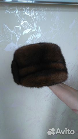 Шапка норковая