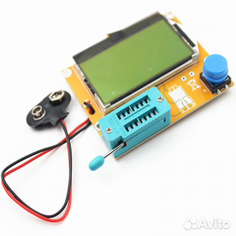 Тестер LCR-T4 LCD ESR SCR Meter Transistor Tester