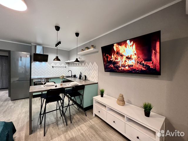 

Квартира-студия, 38 м², 2 кровати