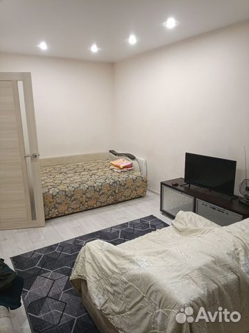 

1-к. квартира, 45 м², 2 кровати