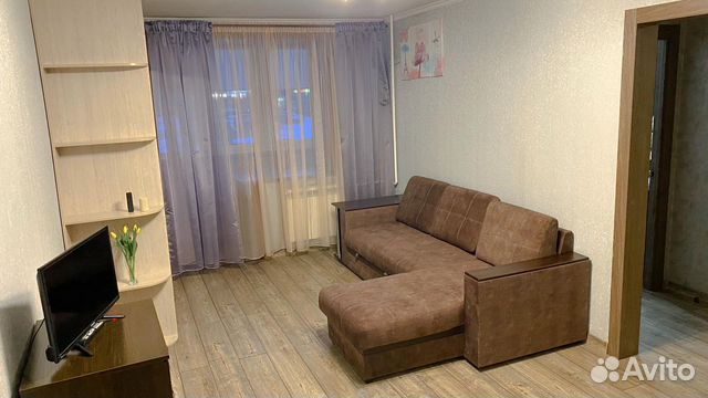 

1-к. квартира, 40 м², 2 кровати