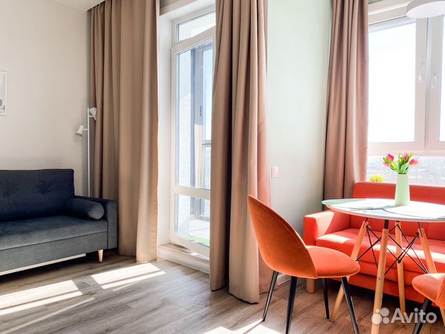 

Квартира-студия, 24,4 м², 2 кровати