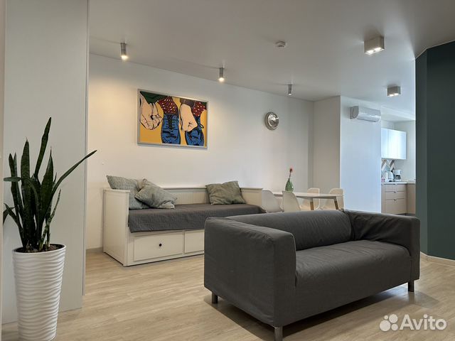 

1-к. квартира, 50 м², 2 кровати