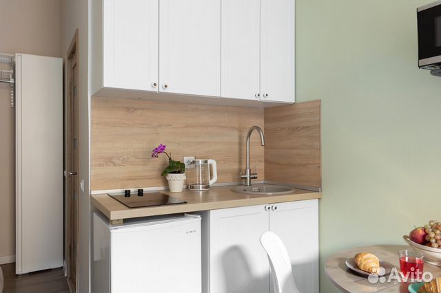 

Квартира-студия, 15 м², 2 кровати