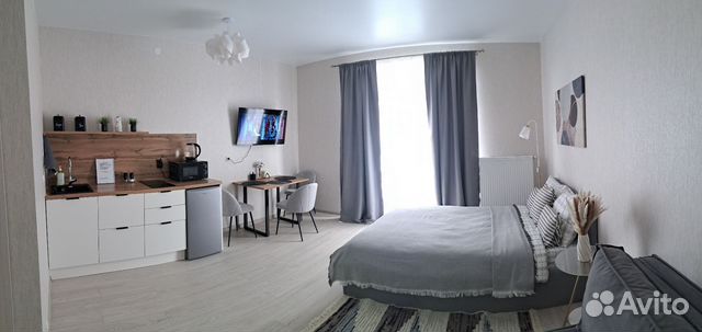 

Квартира-студия, 32,9 м², 2 кровати