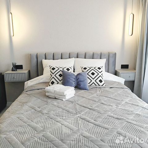 

1-к. квартира, 45 м², 2 кровати