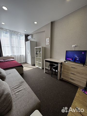

Квартира-студия, 25 м², 2 кровати