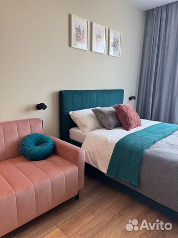 

Квартира-студия, 26 м², 2 кровати