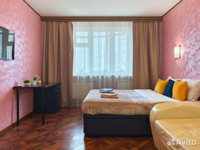 

1-к. квартира, 50 м², 2 кровати