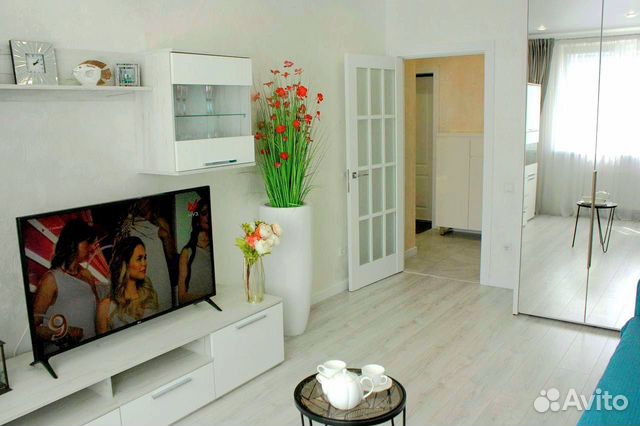 

1-к. квартира, 42 м², 2 кровати