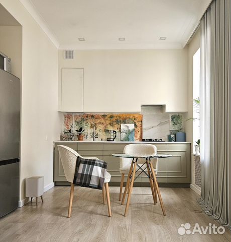 

1-к. квартира, 52,7 м², 2 кровати