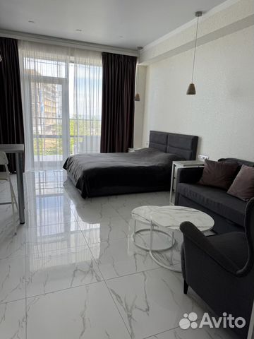 

Квартира-студия, 45 м², 2 кровати