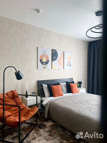 

1-к. квартира, 35 м², 1 кровать