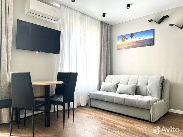 

Квартира-студия, 28 м², 2 кровати