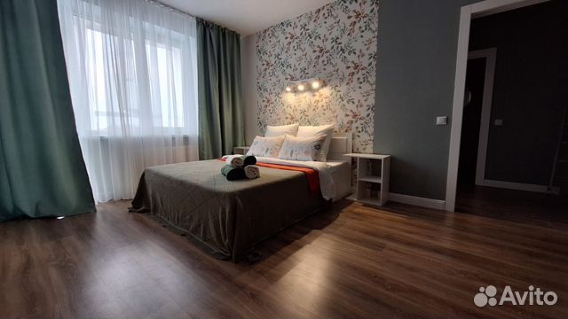 

1-к. квартира, 50 м², 3 кровати