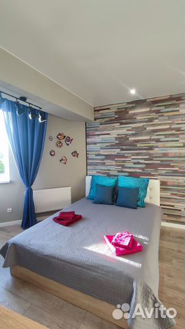 

Квартира-студия, 40 м², 2 кровати