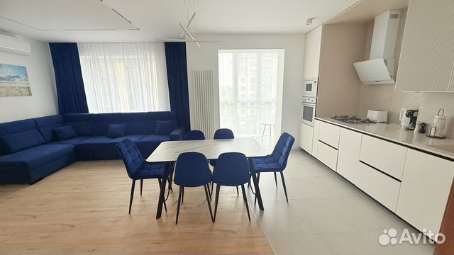 

1-к. квартира, 62 м², 3 кровати