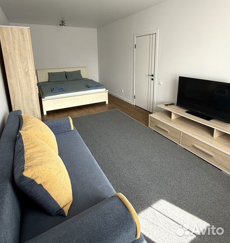 

1-к. квартира, 43 м², 2 кровати