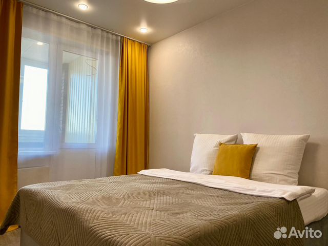 

1-к. квартира, 47 м², 2 кровати