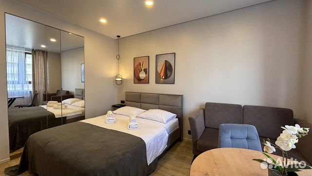 

Квартира-студия, 22 м², 1 кровать