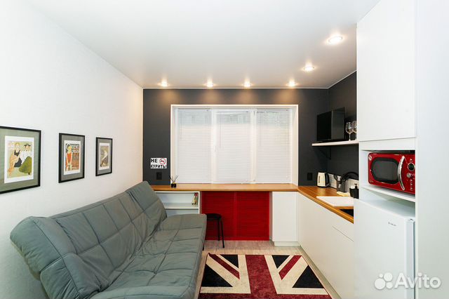 

1-к. квартира, 36 м², 2 кровати