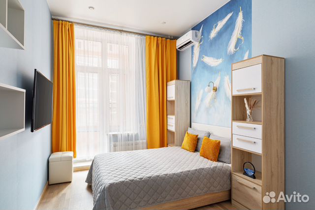 

1-к. квартира, 35 м², 1 кровать