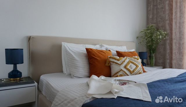 

1-к. квартира, 45 м², 2 кровати
