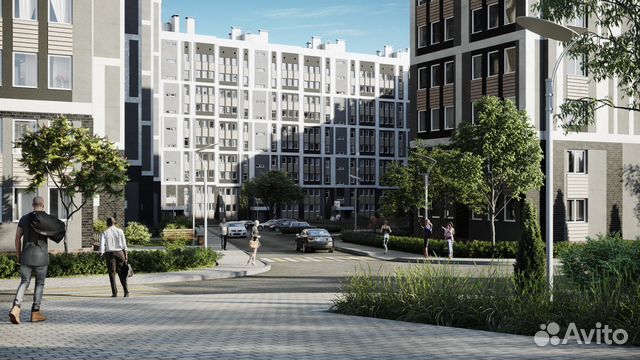 2-к квартира, 62.3 м², 8/10 эт.