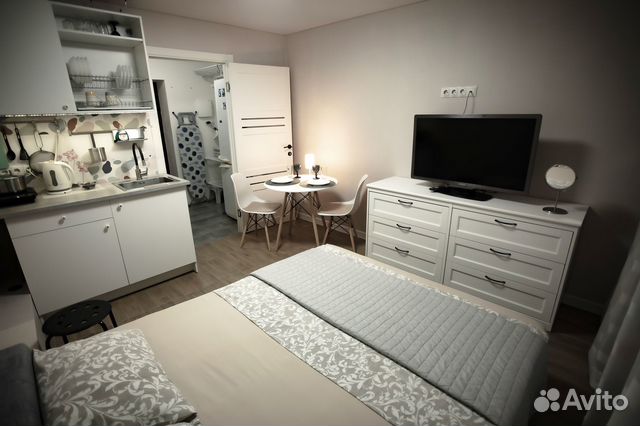 

Квартира-студия, 18 м², 1 кровать